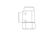 Г-образный патрубок L 28/28 St ISO8434