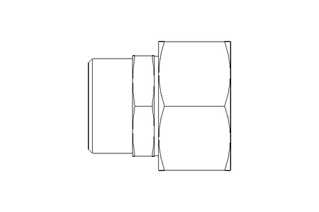 Reduzieranschluss L 28/22 St ISO8434