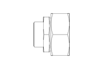 Reduzieranschluss L 42/28 St ISO8434