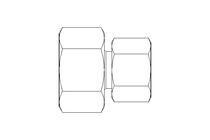 Reduzierung L 22/15 St ISO8434