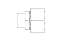 Reduzieranschluss L 22/15 St ISO8434