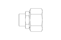 Reduzieranschluss L 22/15 St ISO8434