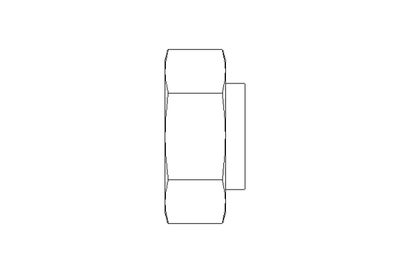 Tapered plug with nut L 42 St ISO8434