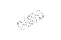 PRESSURE SPRING DA=112 R=11,18 N/MM