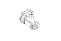 Flachgetriebemotor 18,7 Nm