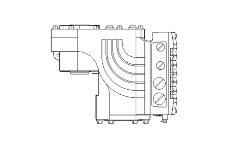 FLAT GEAR SERVO MOTOR 80 Nm