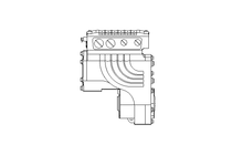 Flat gear servo motor 25 Nm