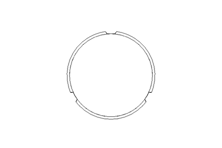 Grooved pin ISO8742 5x30 A2