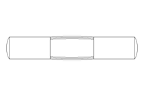 Grooved pin ISO8742 5x30 A2