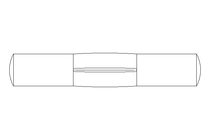 Knebelkerbstift ISO 8742 5x30 A2