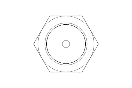 Reducing coupling L 42/10 St ISO8434