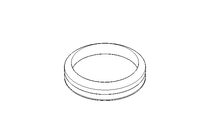 Joint V-ring 50S 50x5 FKM