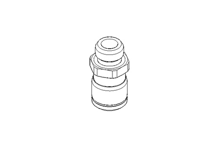 Steckverschraubung G1/4 D 10 Niro