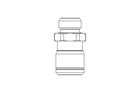 Steckverschraubung G1/4 D 10 Niro