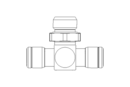 T-Steckverschraubung G1/4 D 6 Niro