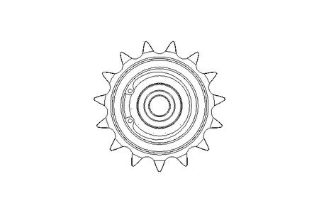 ЗВЁЗДОЧКА ДВОЙНАЯ 5/8x3/8 Z=15