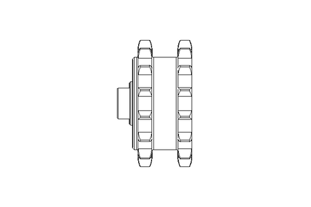 Duplex-Kettenrad 5/8x3/8 D13 B48,5 Z15