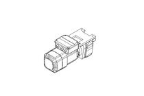 Spur gear motor 0.37kW 48 1/min