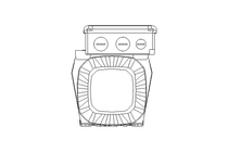 Spur gear motor 0.37kW 48 1/min