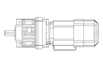 Motorid.ingranaggi cilind 0,37kW 48