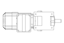 Stirnradgetriebemotor 0,37kW 48 1/min