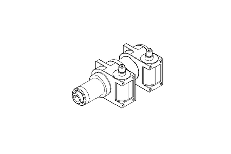 Cross-helical gear