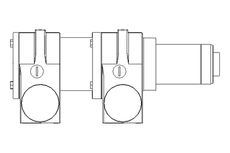 Cross-helical gear