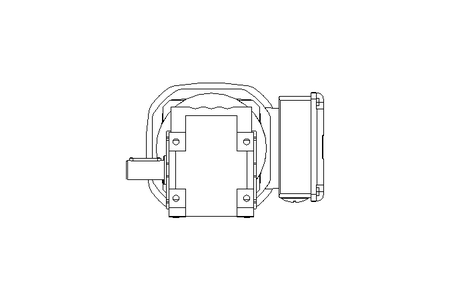 Gear motor 0.37kW 210 1/min