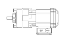 Stirnradgetriebemotor 0,37kW 70 1/min