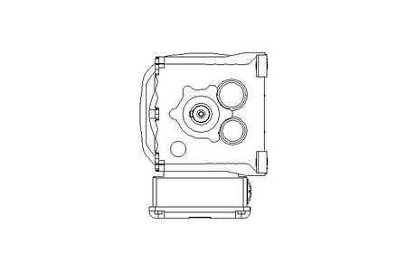 Stirnradgetriebemotor 0,37kW 70 1/min