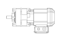 Spur gear motor 0.37kW 70 1/min