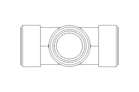 T-Stutzen L 22/22/22 St ISO8434