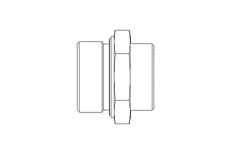 Connecting piece L 35 G 1 1/2" St