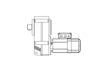 Moteur réducteur 0,75kW 20 1/min