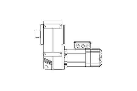 Motor redutor 0,75kW 20 1/min