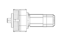 Gear motor 0.75kW 20 1/min