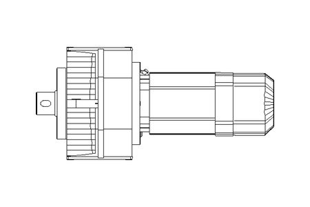 Moteur réducteur 0,75kW 20 1/min