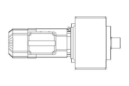 Motor redutor 0,75kW 20 1/min