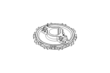 Chain sprocket 18-40 clamping