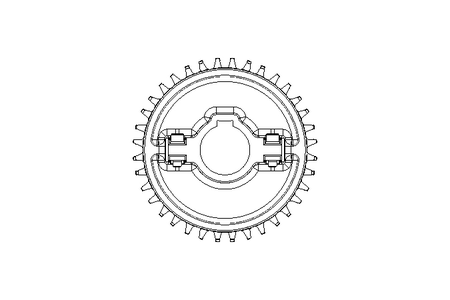 Roda dentada para corrente