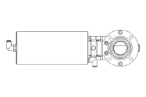 Butterfly valve B DN040 OVO AA E