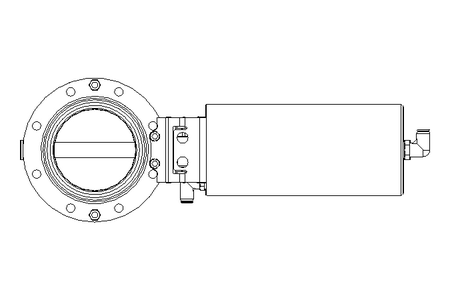 Butterfly valve B DN080 OVO AA E