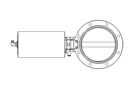 Butterfly valve B DN150 OVO AA E