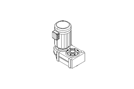 Moteur réducteur 30kW 53 1/min