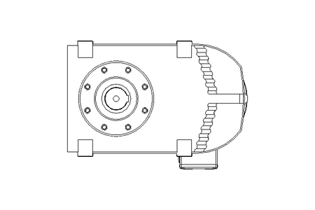 Moteur réducteur 30kW 53 1/min