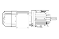 Motorid.ingranaggi cilind 0,37kW 29