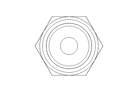 Raccordo a vite L 10 G1/2" St ISO8434