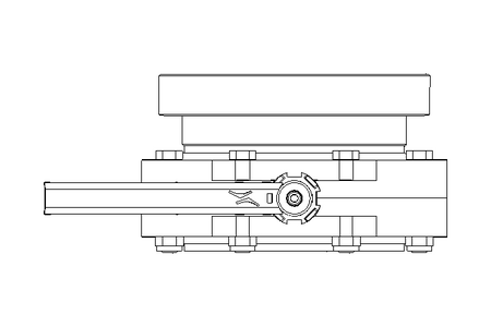 Дисковый клапан B DN150 WVM MA E