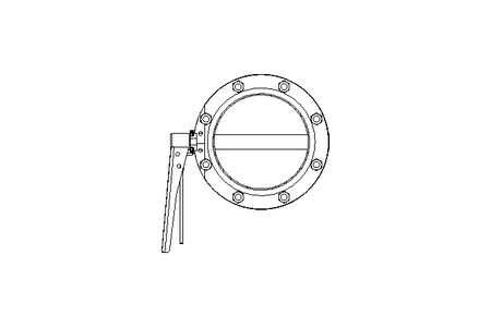 Дисковый клапан B DN150 WVM MA E