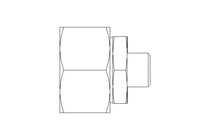 Reduzieranschluss L 28/10 St ISO8434